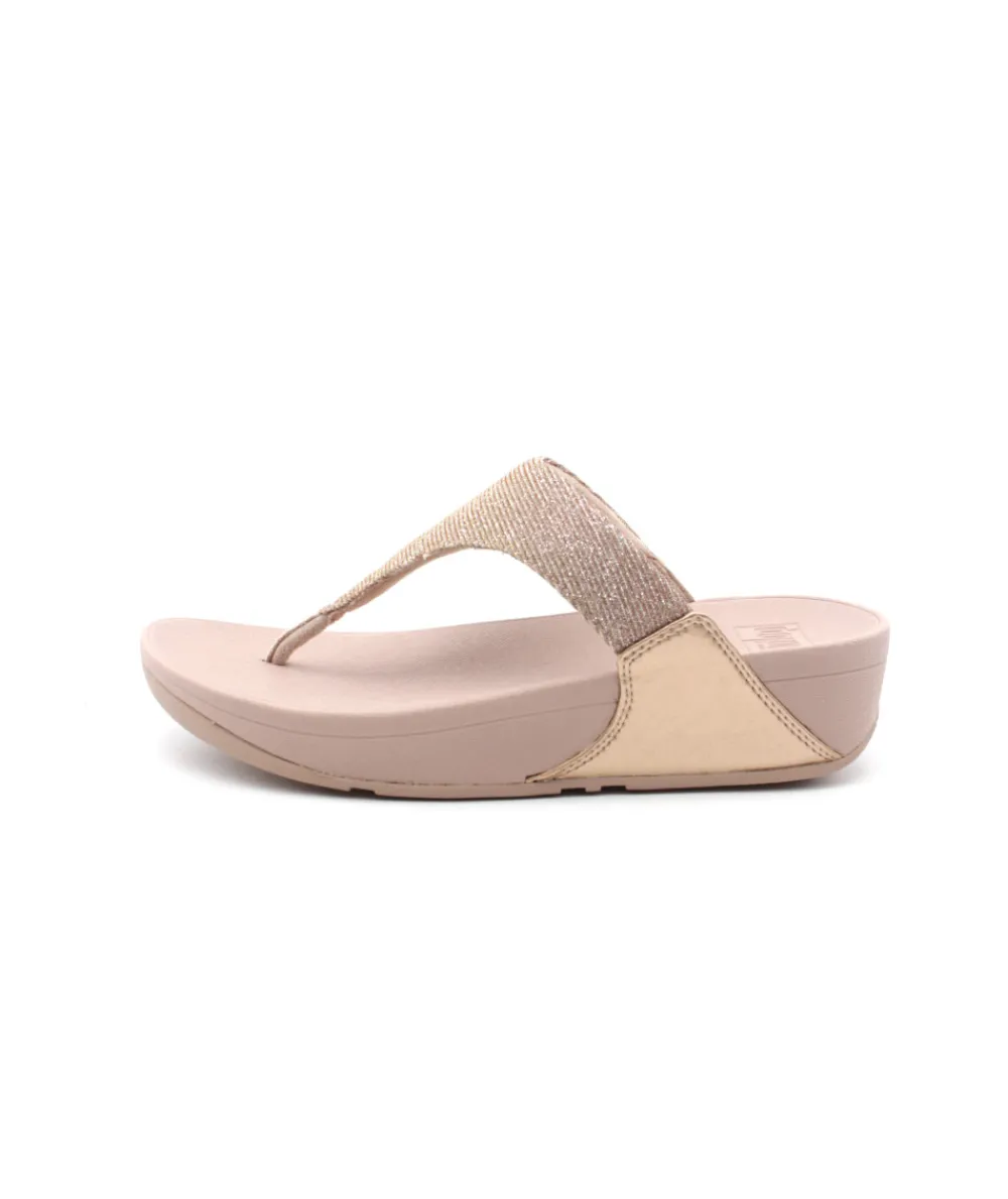 Mules | L'Empreinte Chaussures FITFLOP LULU SHIMMERLUX ROSE GOLD