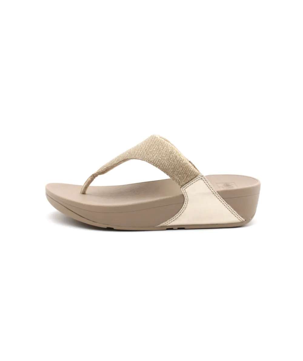 Mules | L'Empreinte Chaussures FITFLOP LULU SHIMMERLUX beige