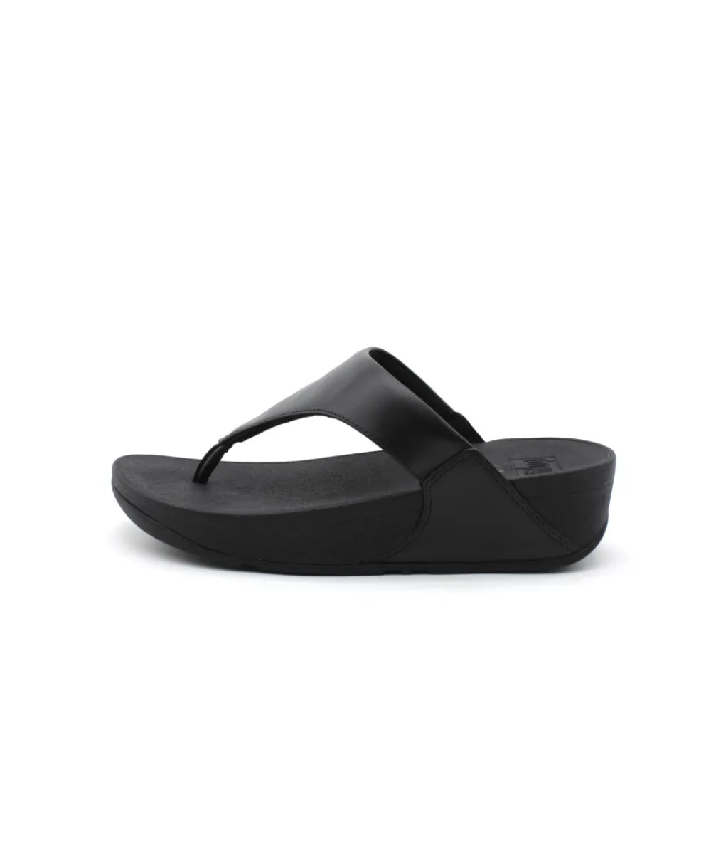 Mules | L'Empreinte Chaussures FITFLOP LULU TOEPOST LEATHER noir