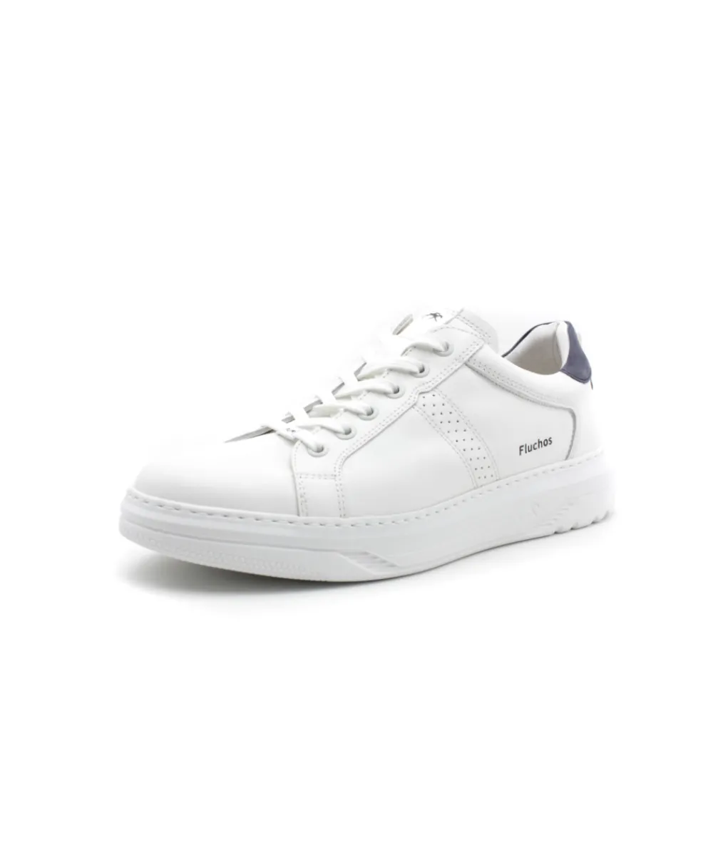 Baskets | L'Empreinte Chaussures FLUCHOS F1966 BOSTON blanc