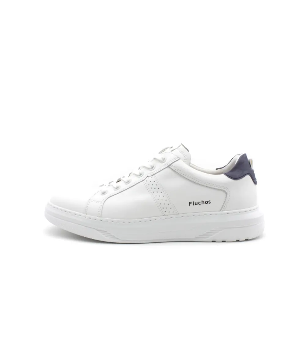 Baskets | L'Empreinte Chaussures FLUCHOS F1966 BOSTON blanc