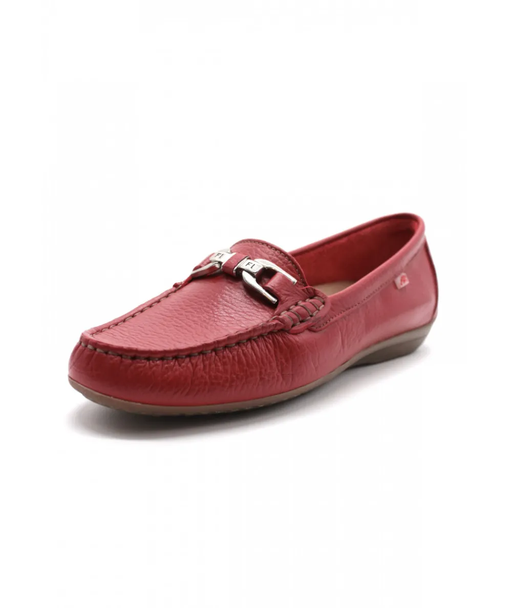 Mocassins | L'Empreinte Chaussures FLUCHOS FEMME F0804 BRUNI rouge