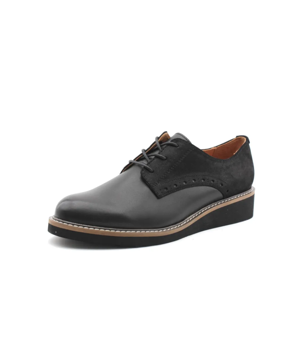 Derbies | L'Empreinte Chaussures FUGITIVE CHAMOI noir