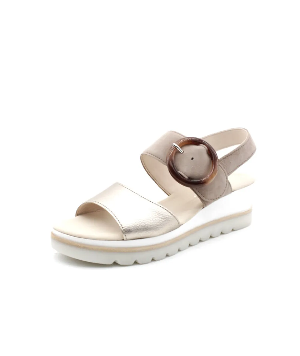 Sandales Et Nu-Pieds | L'Empreinte Chaussures GABOR 44.645.62 platine