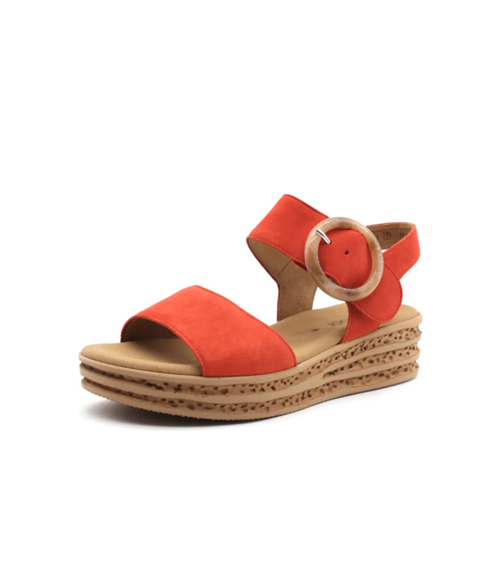 Sandales Et Nu-Pieds | L'Empreinte Chaussures GABOR 44.550.13 orange