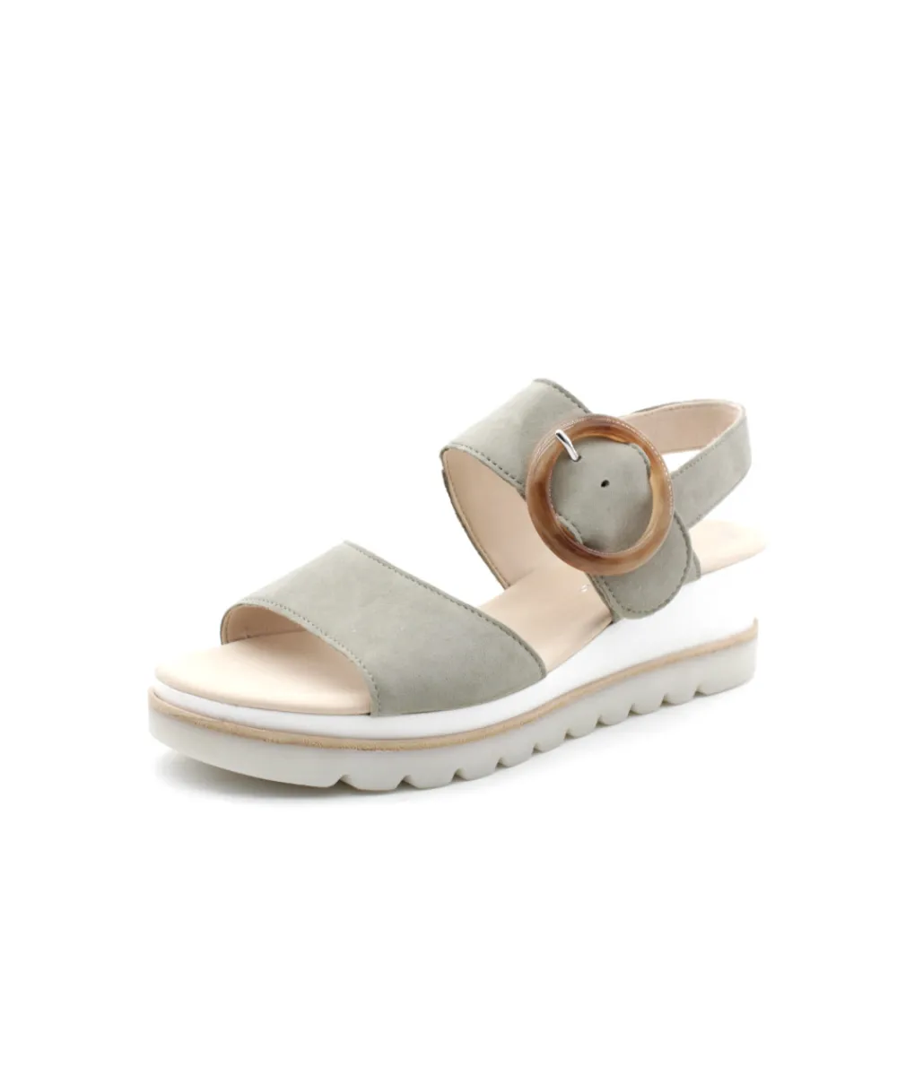 Sandales Et Nu-Pieds | L'Empreinte Chaussures GABOR 24.645.19 kaki