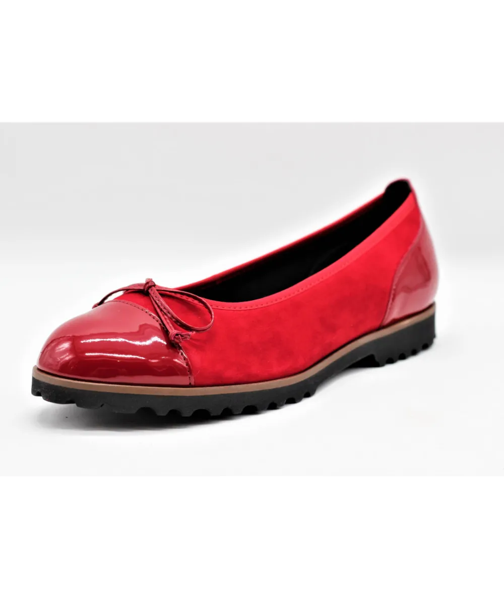 Ballerines | L'Empreinte Chaussures GABOR 34.100.13 rouge