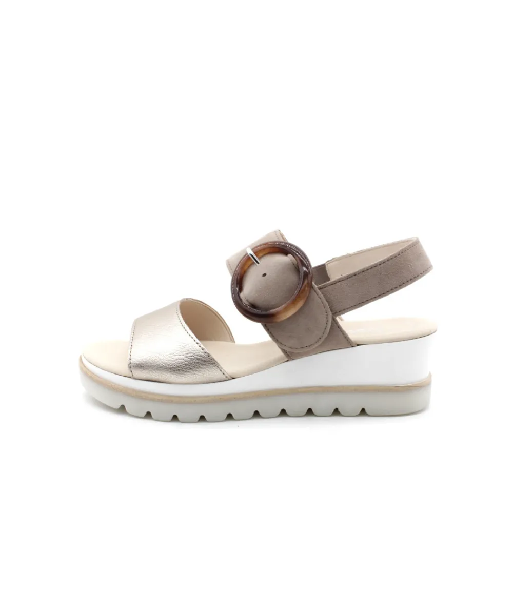 Sandales Et Nu-Pieds | L'Empreinte Chaussures GABOR 44.645.62 platine