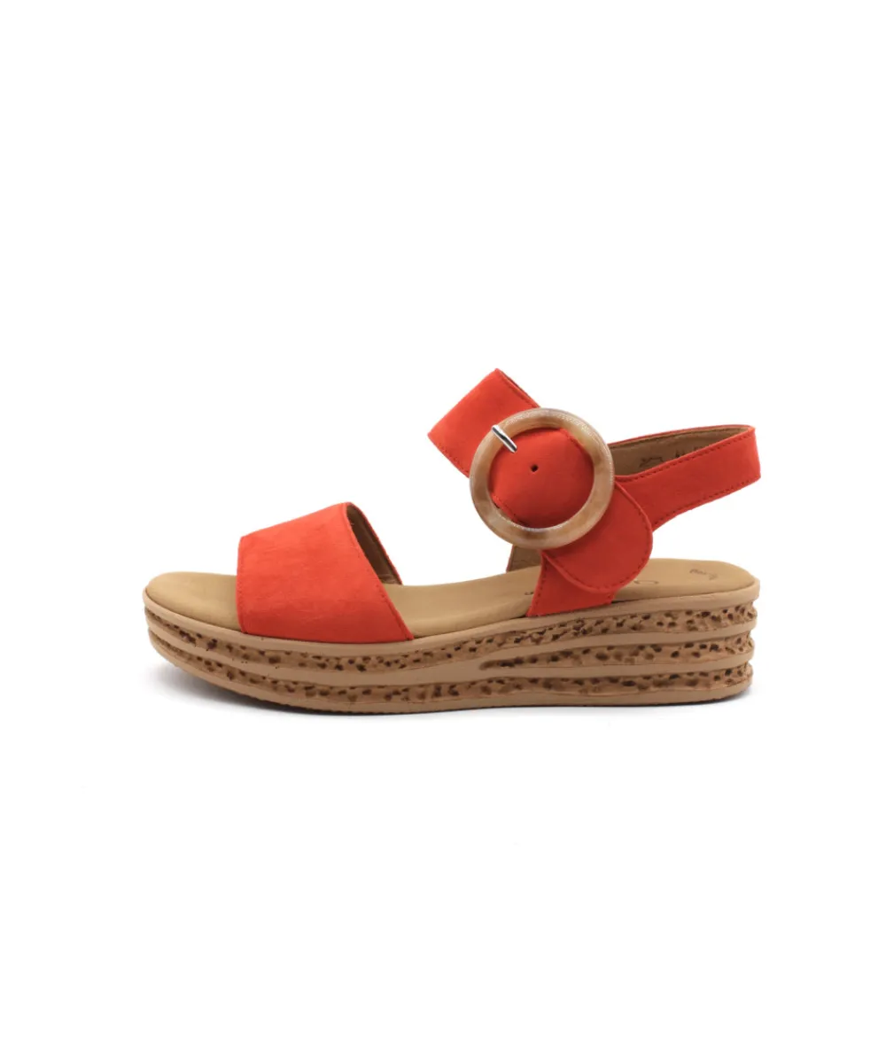 Sandales Et Nu-Pieds | L'Empreinte Chaussures GABOR 44.550.13 orange