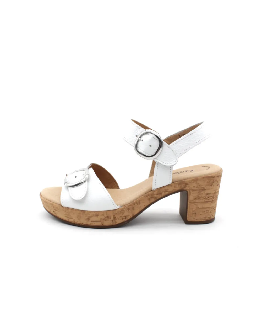 Sandales Et Nu-Pieds | L'Empreinte Chaussures GABOR 24.764.21 blanc