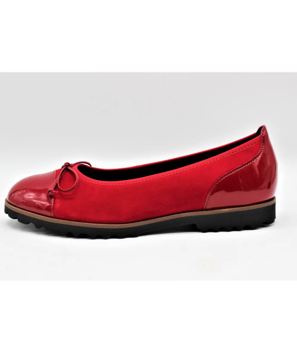 Ballerines | L'Empreinte Chaussures GABOR 34.100.13 rouge