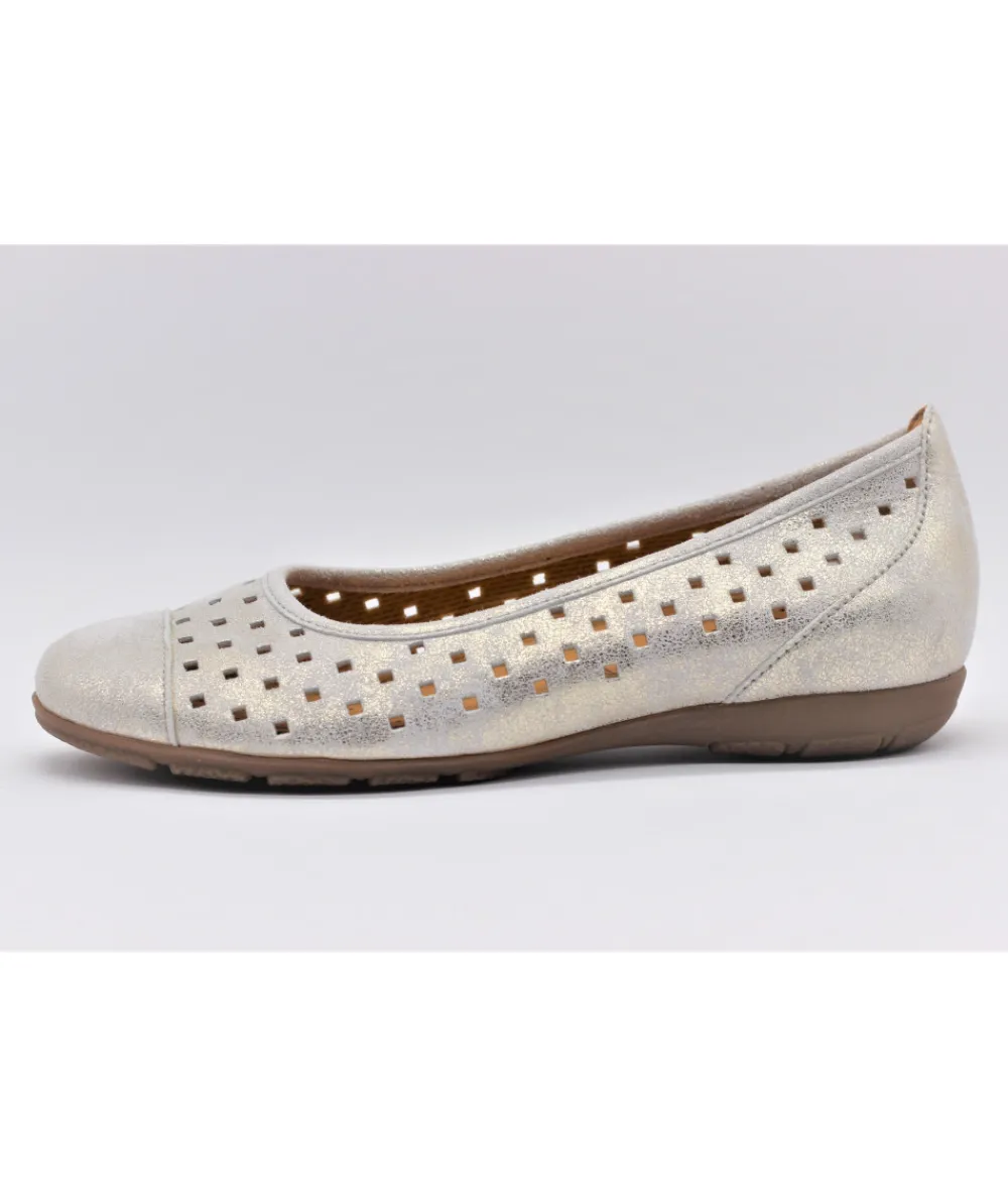 Ballerines | L'Empreinte Chaussures GABOR 24.169.61 argent