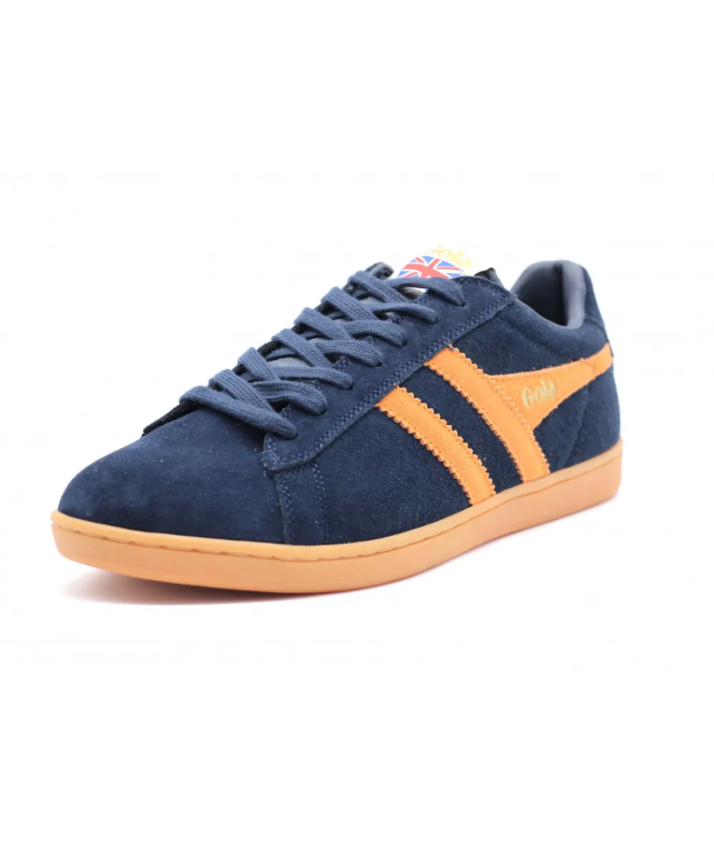 Baskets | L'Empreinte Chaussures GOLA EQUIPE SUEDE CM495 marine