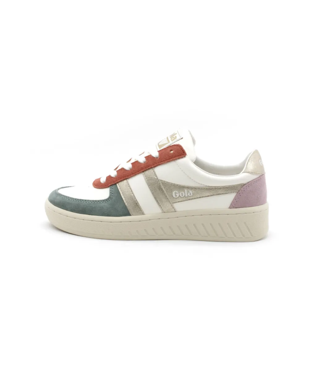 Baskets | L'Empreinte Chaussures GOLA GRANDSLAM QUADRANT blanc