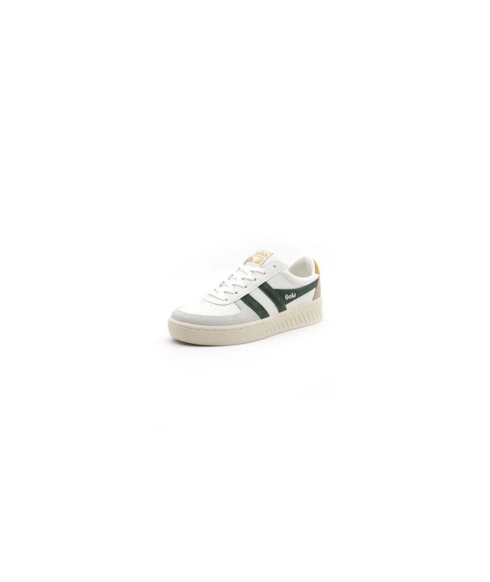 Baskets | L'Empreinte Chaussures GOLA GRANDSLAM TRIDENT CLA415 blanc