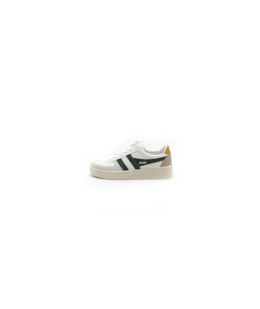 Baskets | L'Empreinte Chaussures GOLA GRANDSLAM TRIDENT CLA415 blanc