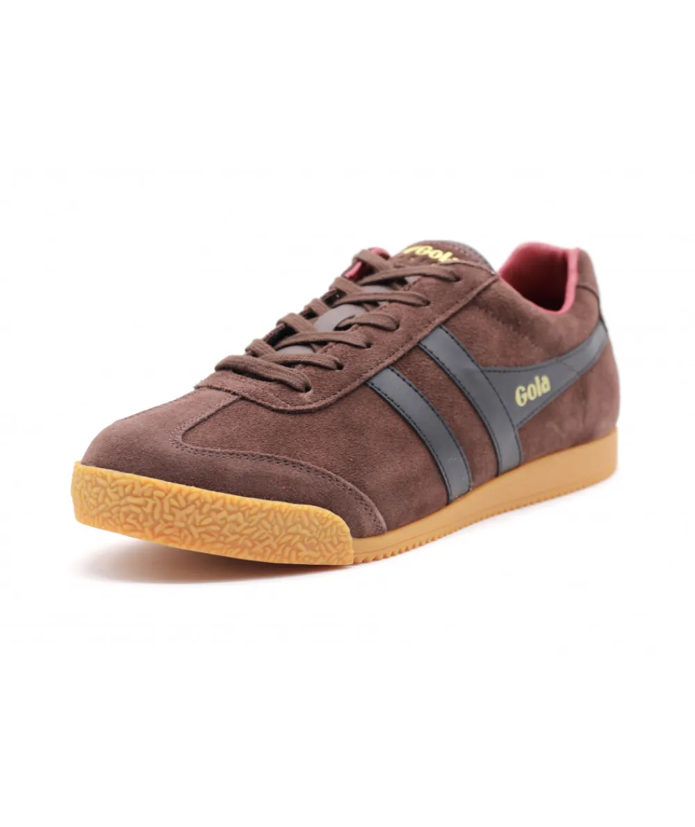 Baskets | L'Empreinte Chaussures GOLA HARRIER SUEDE marron