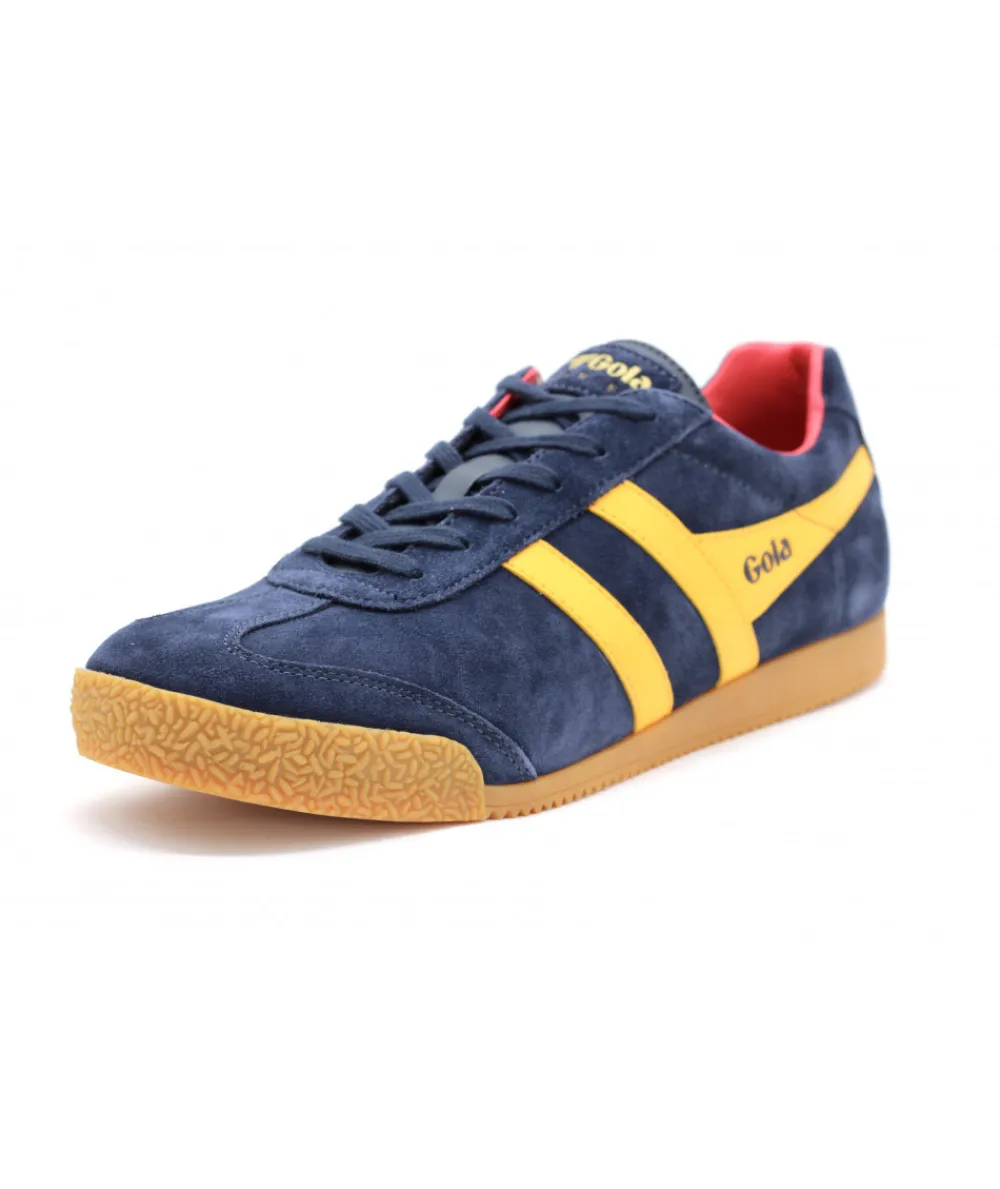 Baskets | L'Empreinte Chaussures GOLA HARRIER SUEDE CMA192 marine