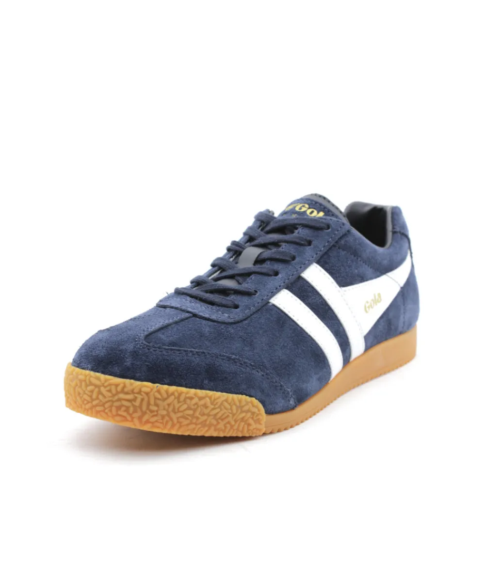 Baskets | L'Empreinte Chaussures GOLA HARRIER SUEDE NAVY WHITE marine