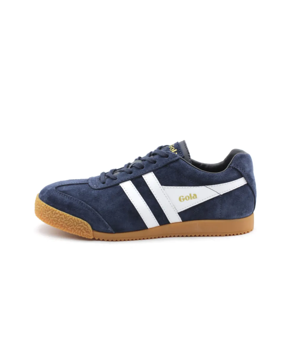 Baskets | L'Empreinte Chaussures GOLA HARRIER SUEDE NAVY WHITE marine
