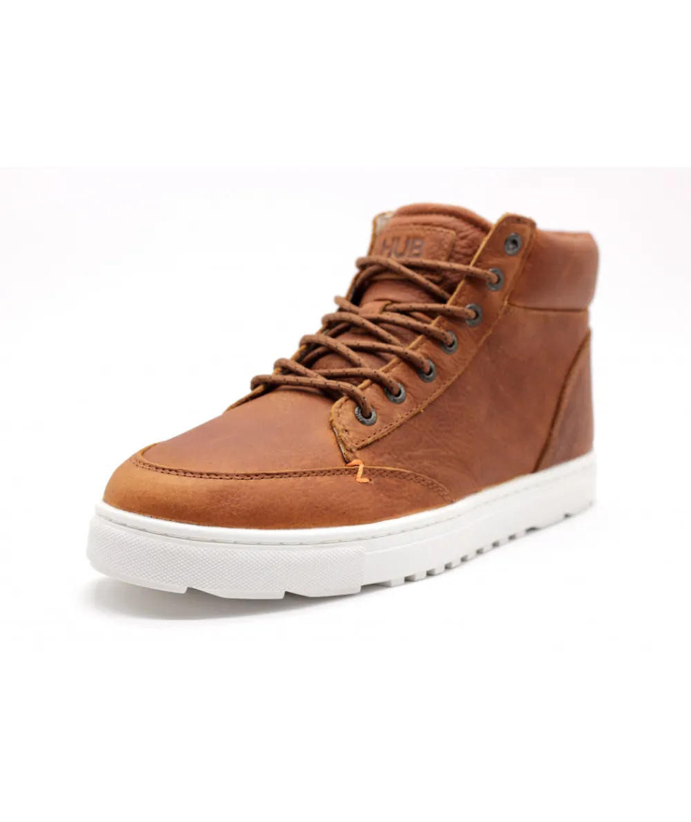 Baskets | L'Empreinte Chaussures HUB GLASGOW L30 cognac