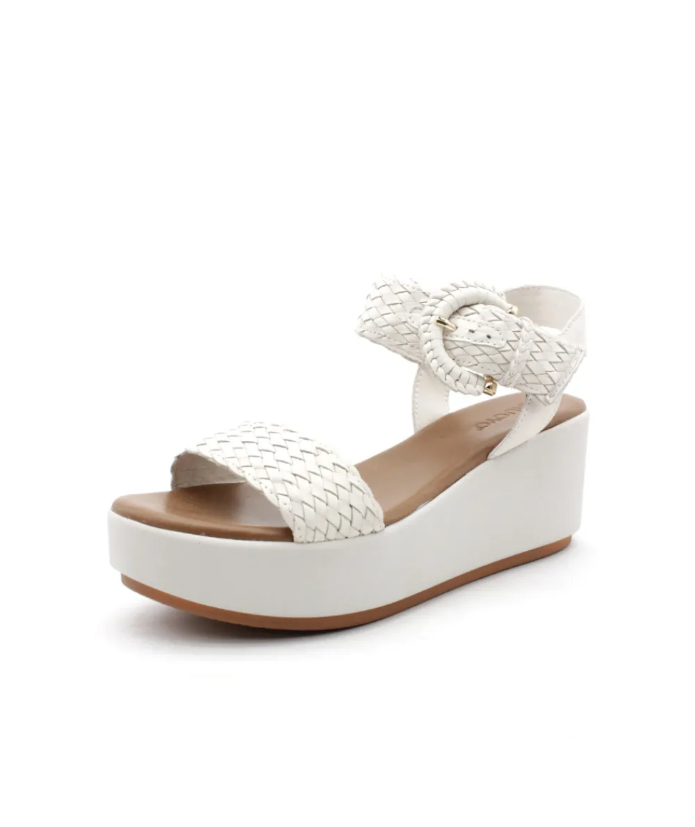 Sandales Et Nu-Pieds | L'Empreinte Chaussures INUOVO 123035 CREME