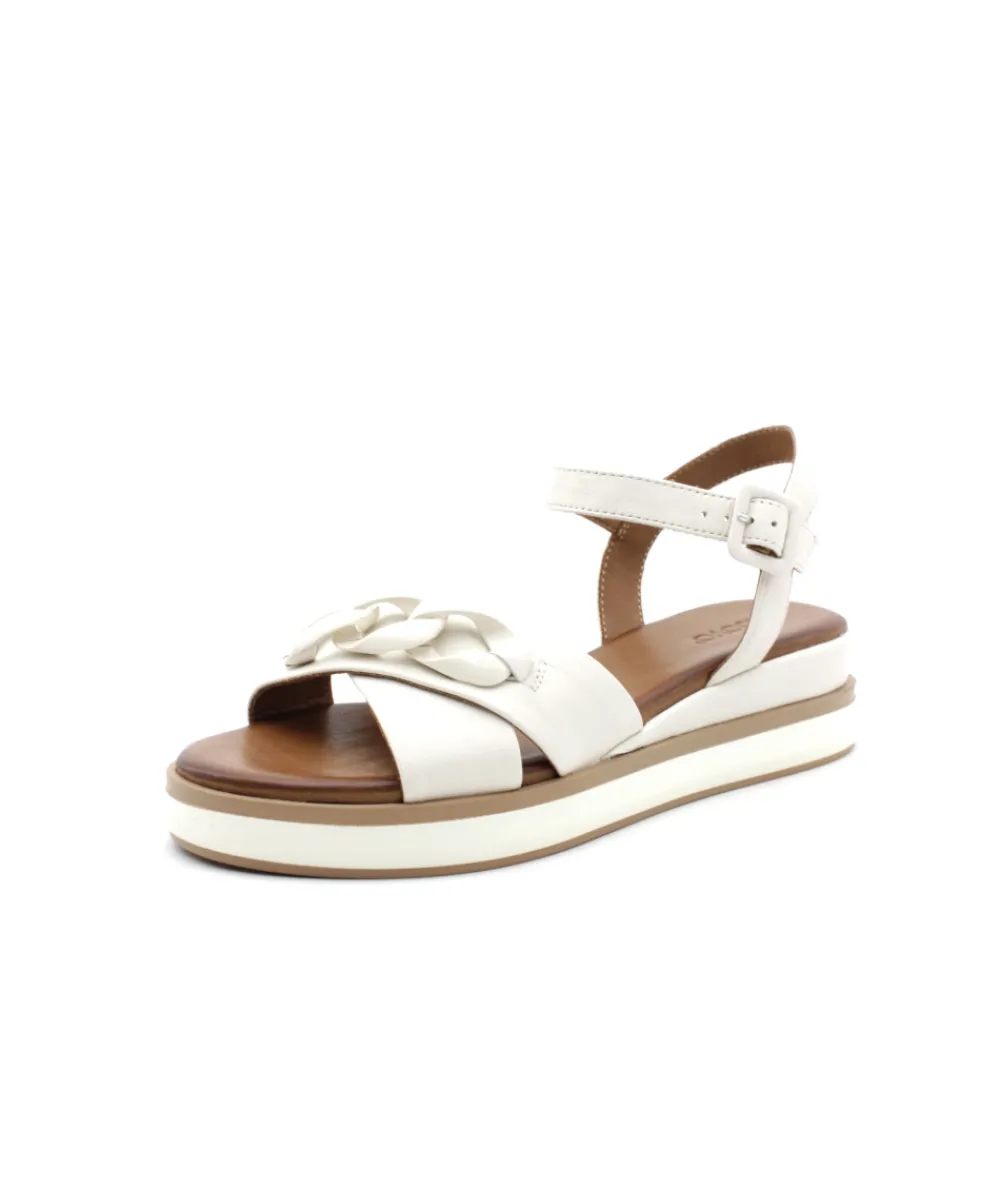 Sandales Et Nu-Pieds | L'Empreinte Chaussures INUOVO 113062 CREME