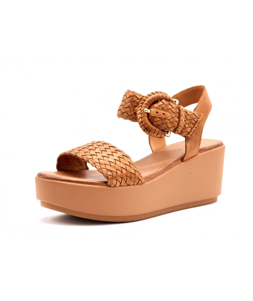 Sandales Et Nu-Pieds | L'Empreinte Chaussures INUOVO 123035 camel