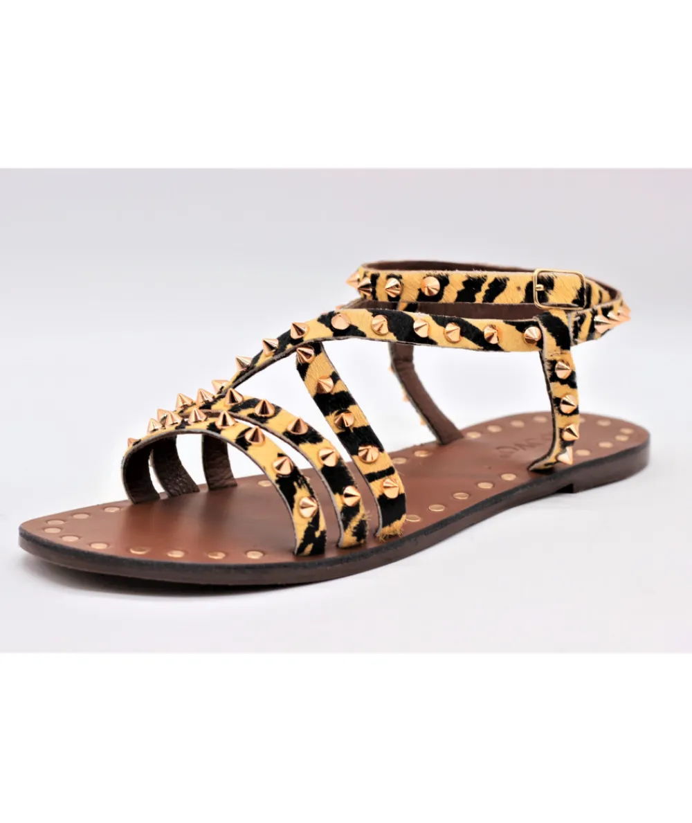 Sandales Et Nu-Pieds | L'Empreinte Chaussures INUOVO 465014 Tigre