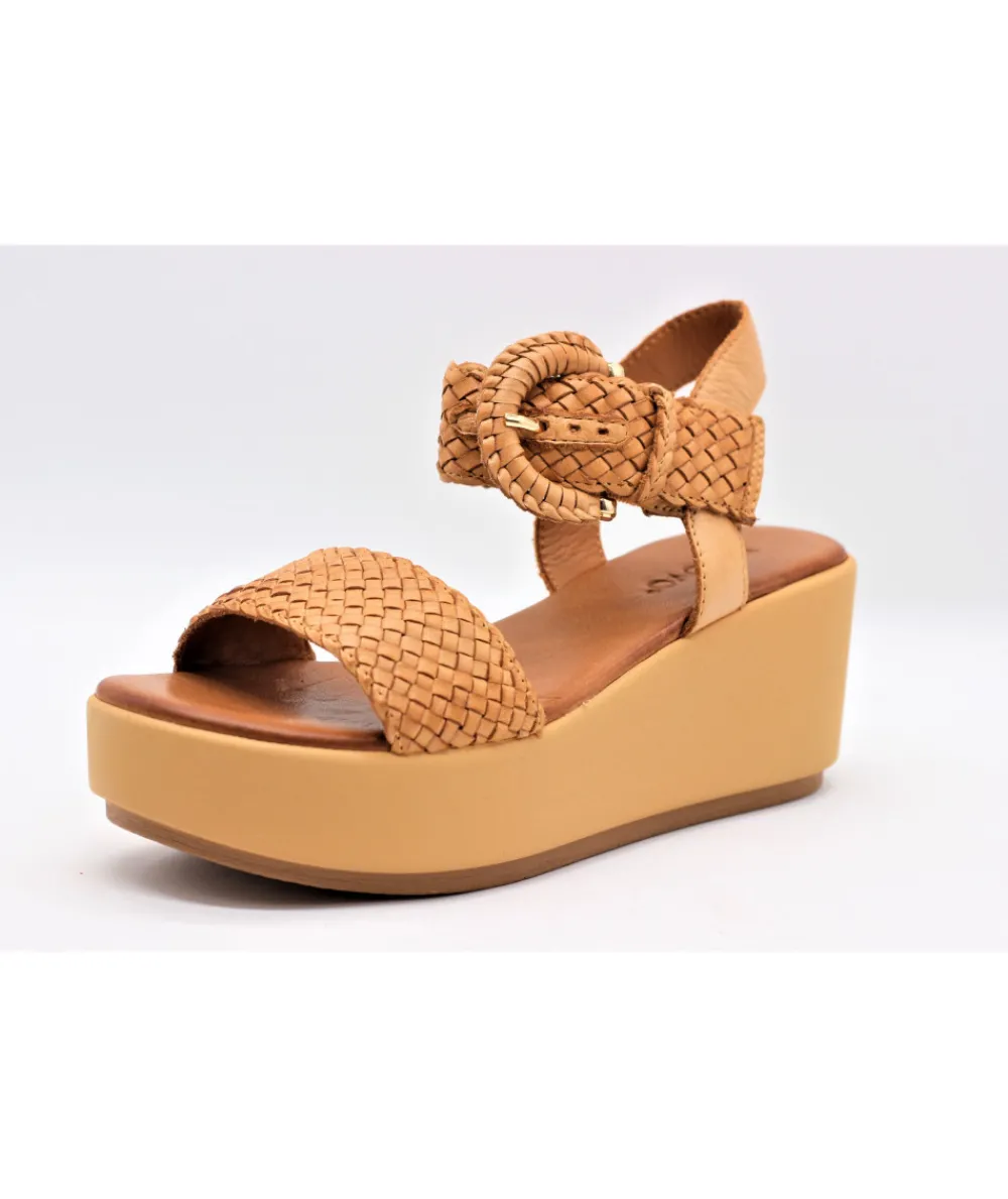 Sandales Et Nu-Pieds | L'Empreinte Chaussures INUOVO 123035 beige