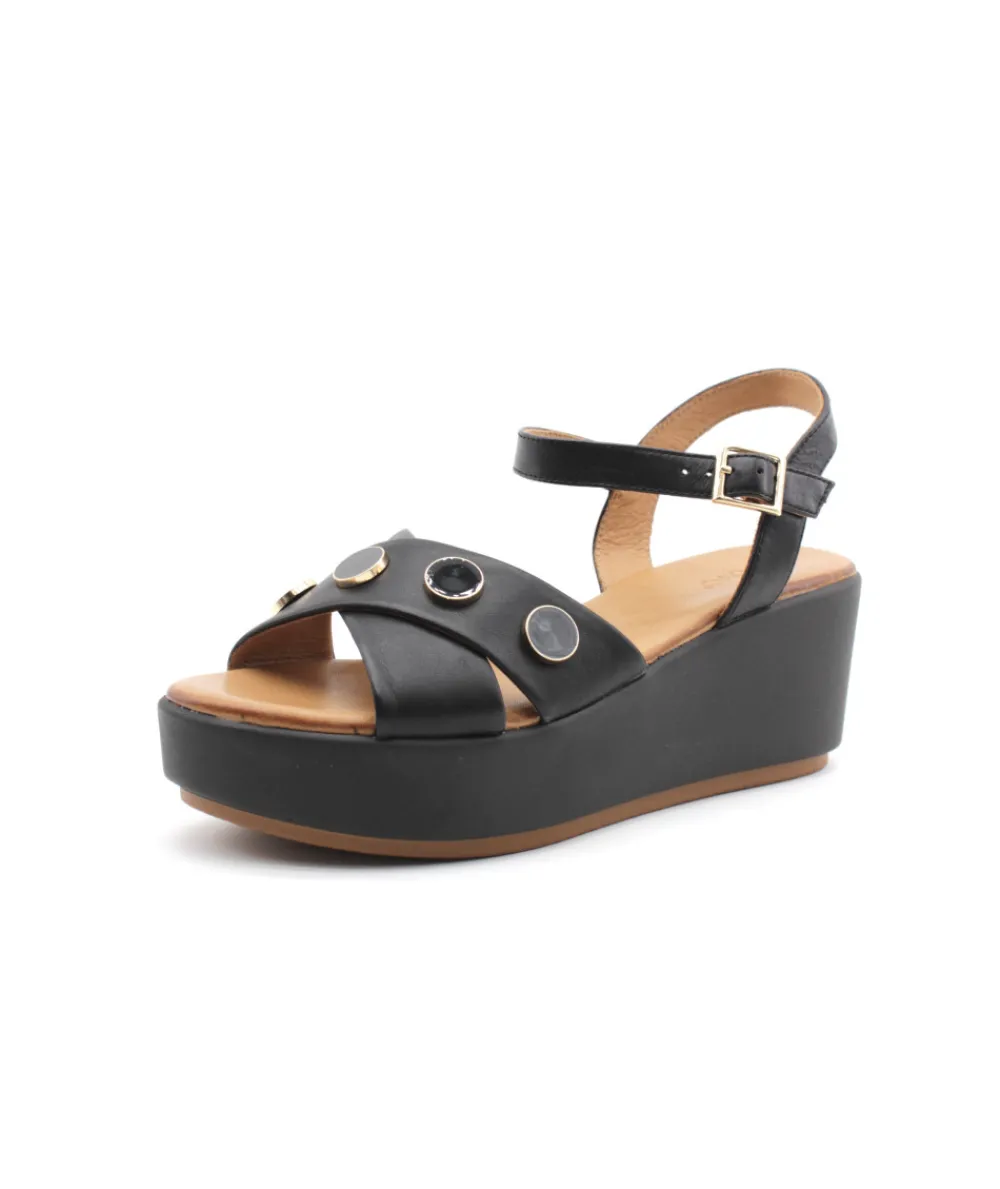 Sandales Et Nu-Pieds | L'Empreinte Chaussures INUOVO 123109 noir