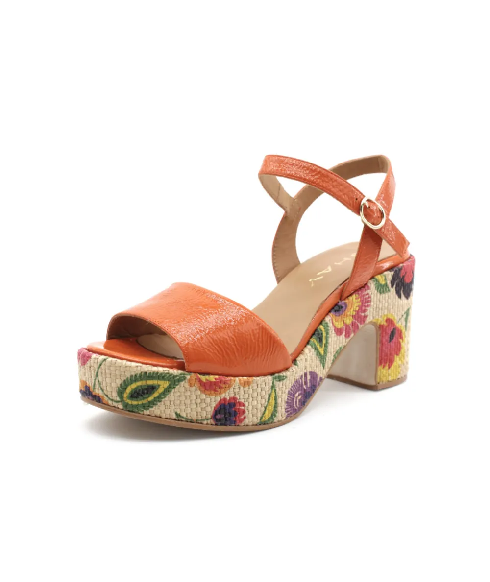 Sandales Et Nu-Pieds | L'Empreinte Chaussures JHAY 2775 orange