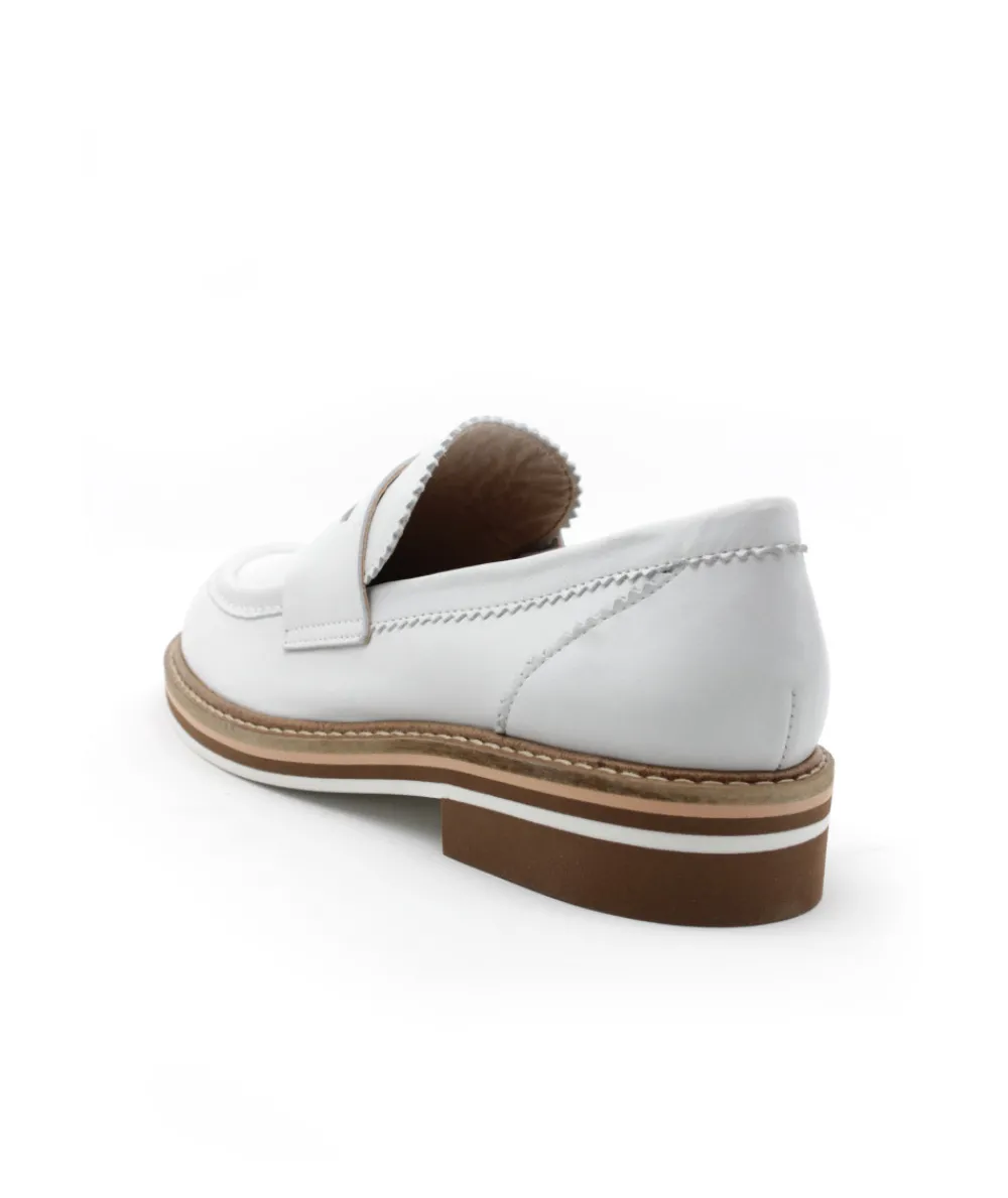 Mocassins | L'Empreinte Chaussures JHAY 2152 blanc