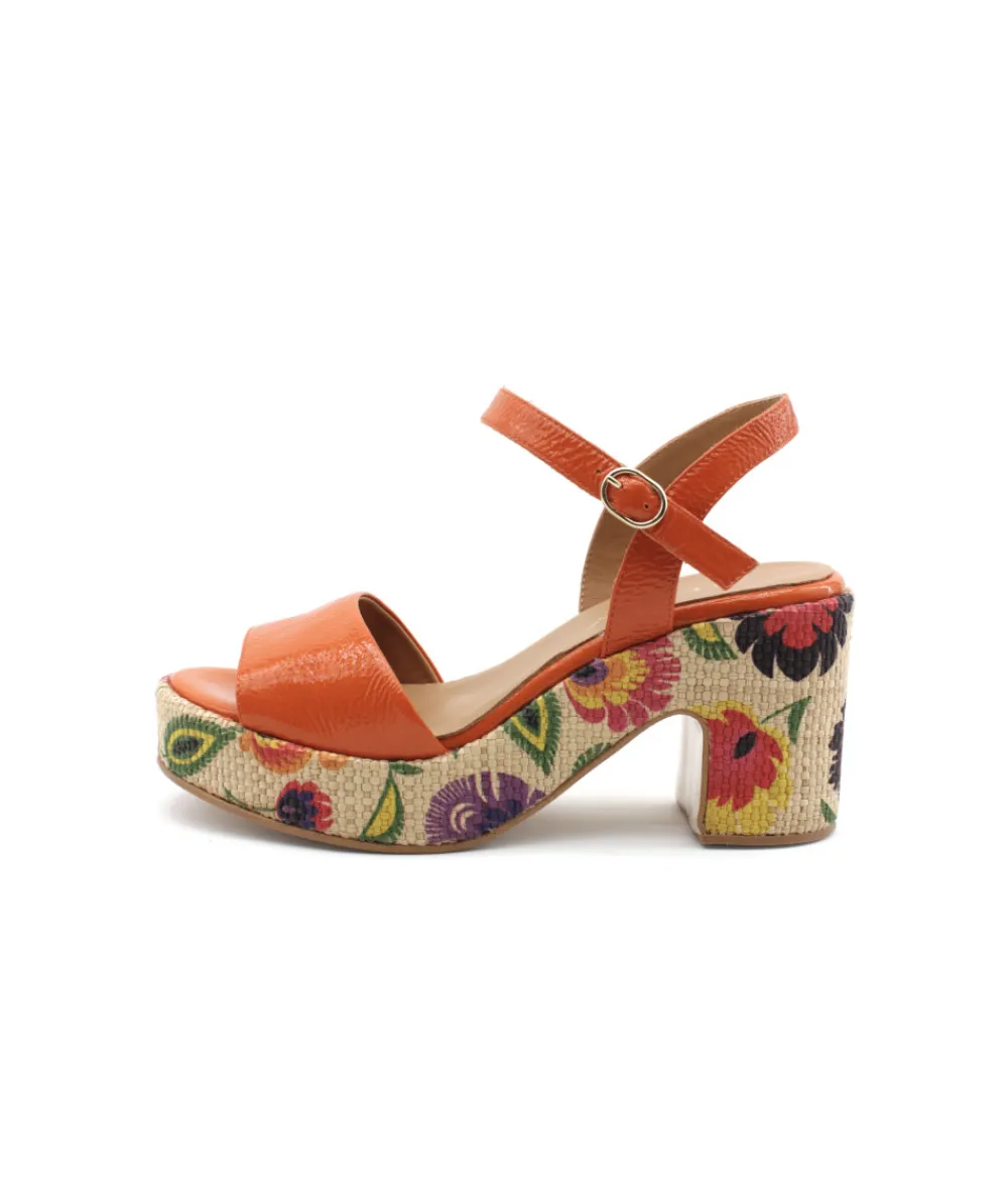 Sandales Et Nu-Pieds | L'Empreinte Chaussures JHAY 2775 orange