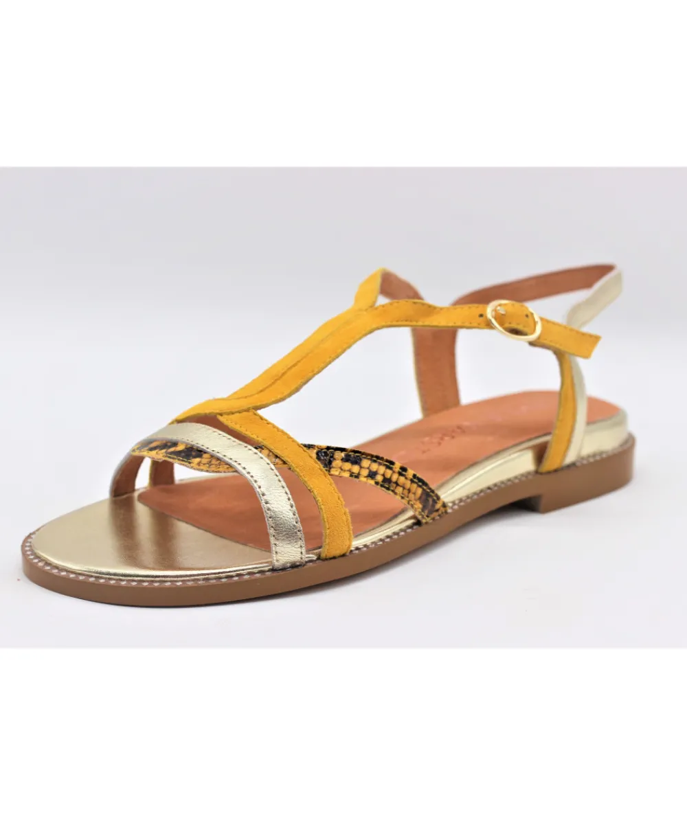 Sandales Et Nu-Pieds | L'Empreinte Chaussures KARSTON SOBIO jaune