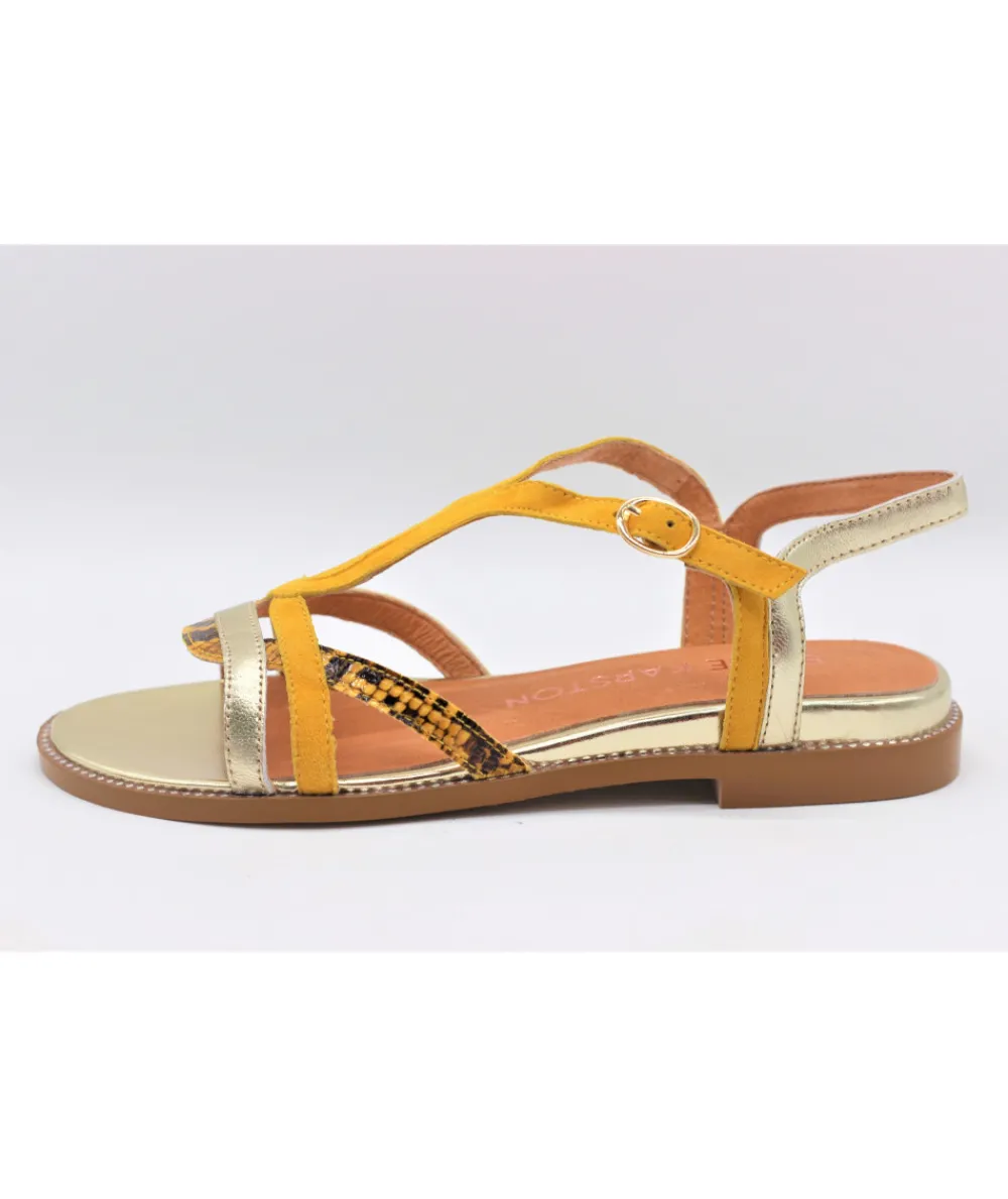 Sandales Et Nu-Pieds | L'Empreinte Chaussures KARSTON SOBIO jaune