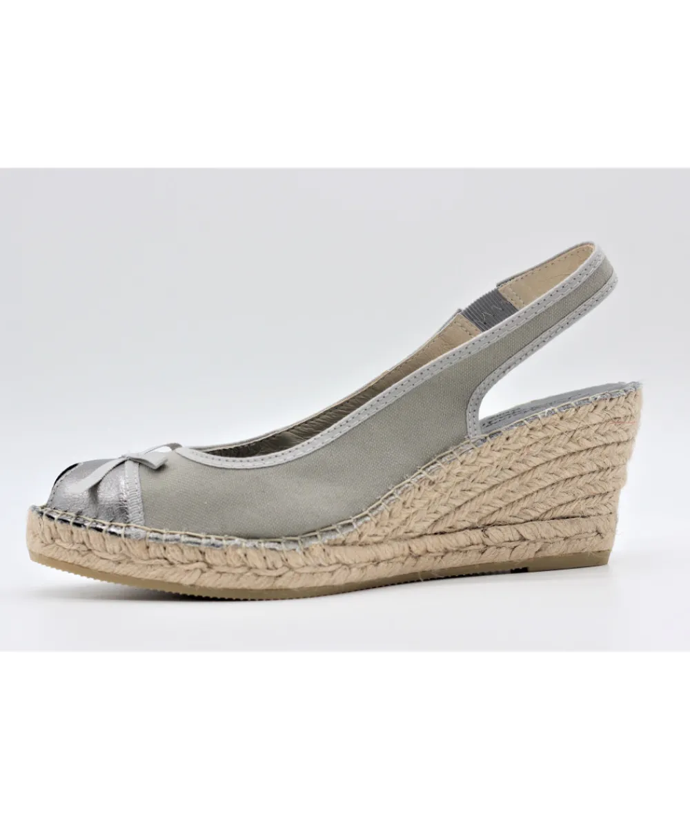 Espadrilles | L'Empreinte Chaussures LA MAISON DE L'ESPADRILLE 670 gris