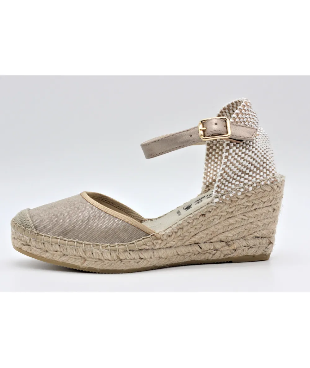 Espadrilles | L'Empreinte Chaussures LA MAISON DE L'ESPADRILLE 941 taupe