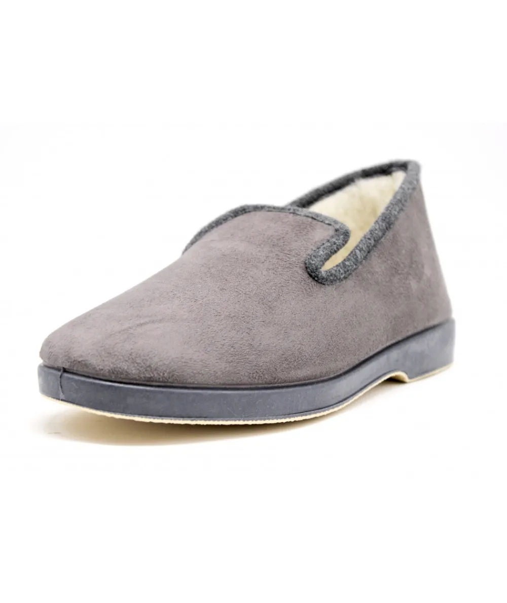 Chaussons | L'Empreinte Chaussures LA MAISON DE L'ESPADRILLE 7670 CHARENTAISE gris