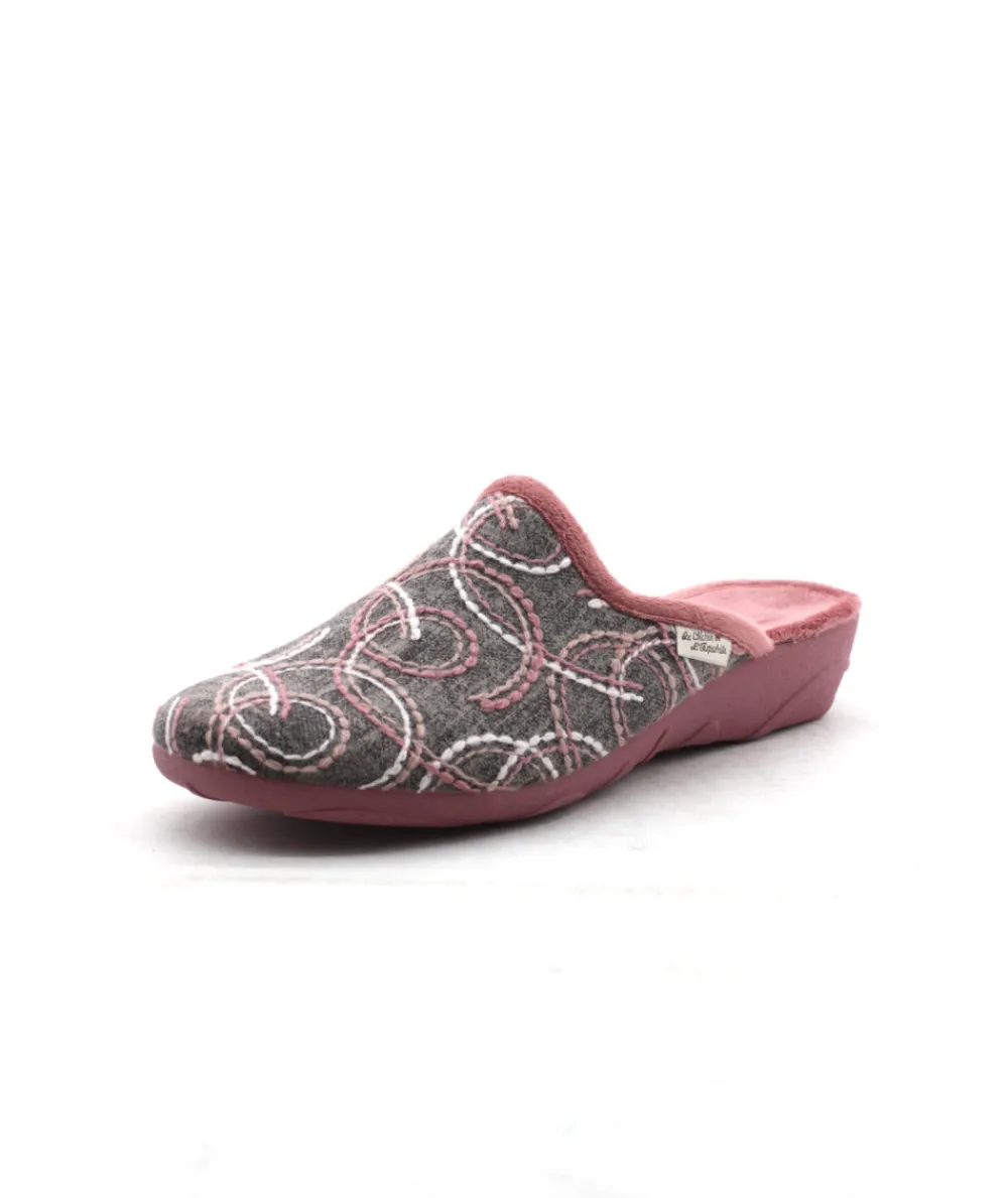 Chaussons | L'Empreinte Chaussures LA MAISON DE L'ESPADRILLE 6978 MULE rose