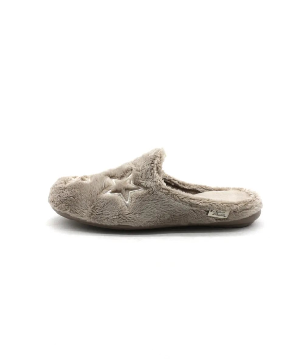 Chaussons | L'Empreinte Chaussures LA MAISON DE L'ESPADRILLE 9007 MULE taupe