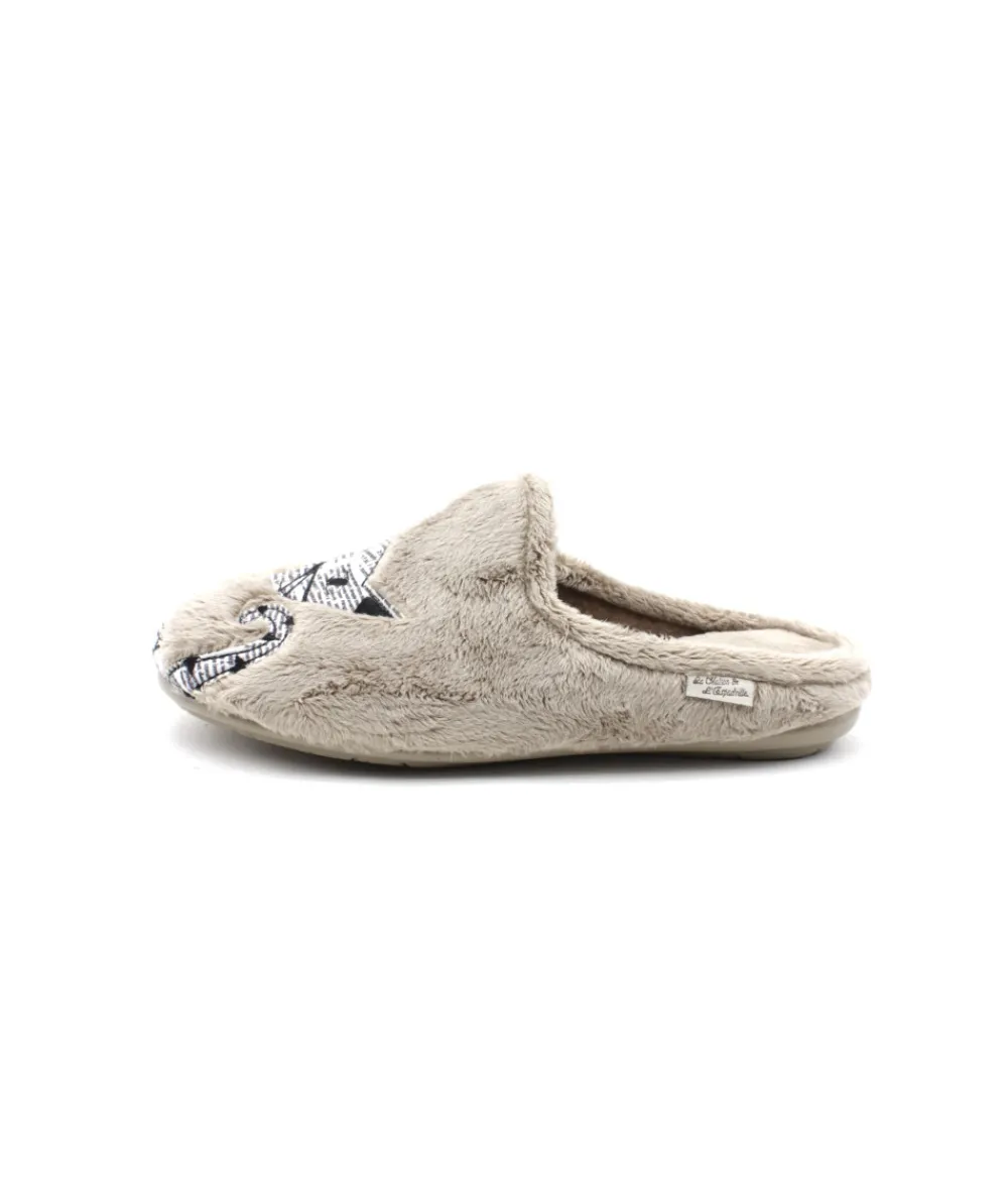 Chaussons | L'Empreinte Chaussures LA MAISON DE L'ESPADRILLE 9010 MULE taupe