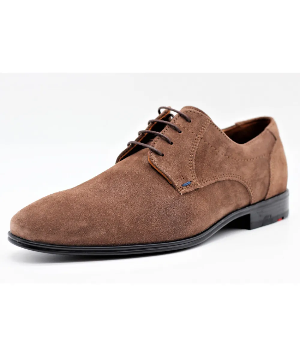 Chaussures À Lacets | L'Empreinte Chaussures LLOYD OSMOND VELOURS marron