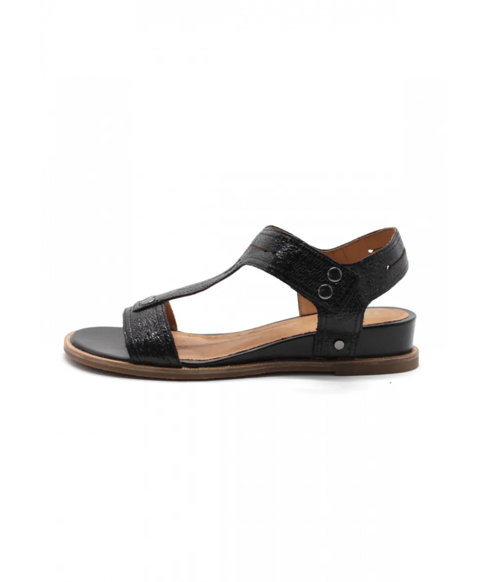 Sandales Et Nu-Pieds | L'Empreinte Chaussures MAMZELLE OISIN CRACK noir