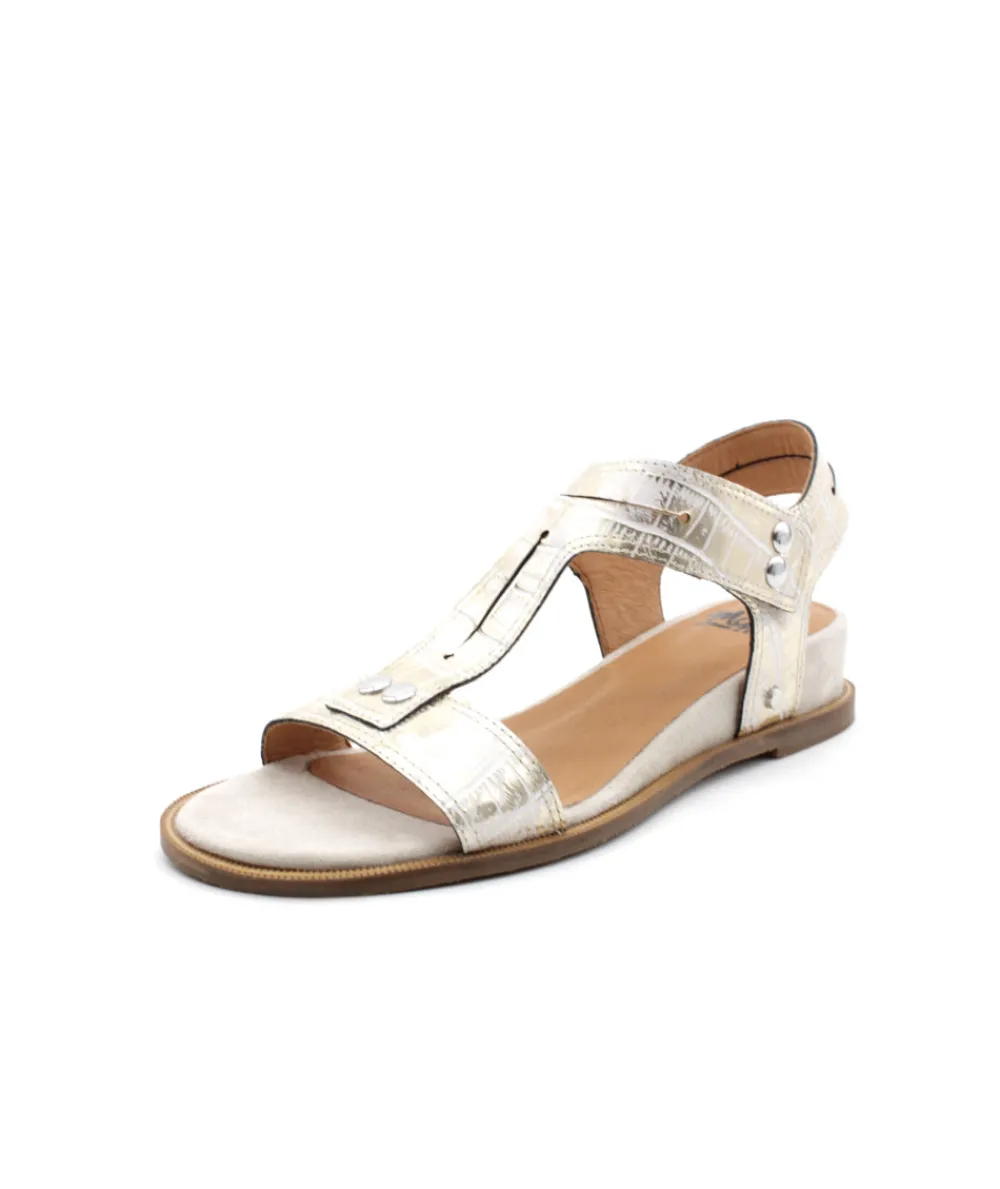 Sandales Et Nu-Pieds | L'Empreinte Chaussures MAMZELLE OISIN CROCO CREME