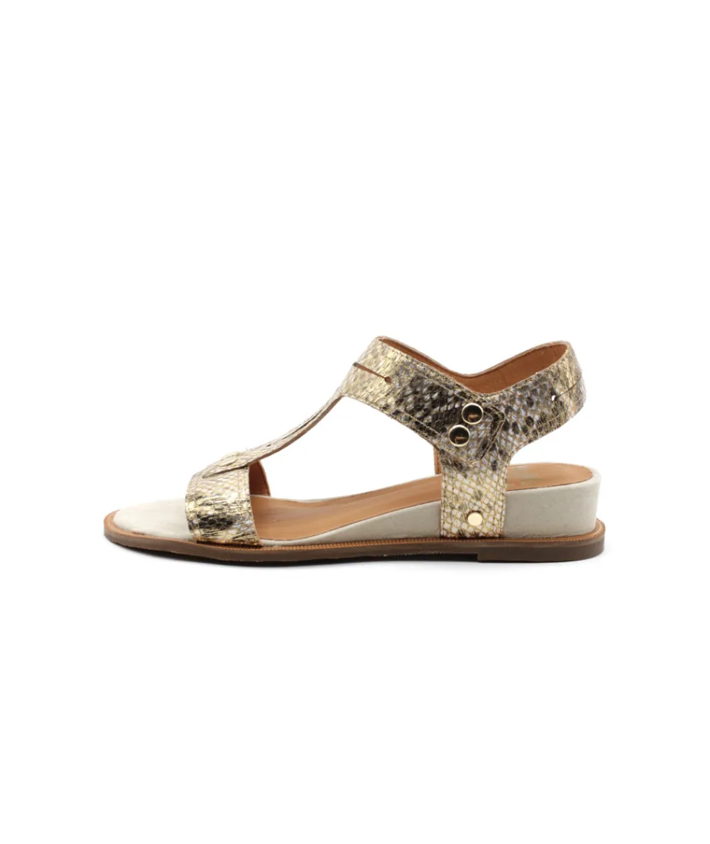 Sandales Et Nu-Pieds | L'Empreinte Chaussures MAMZELLE OISIN SERPENT platine