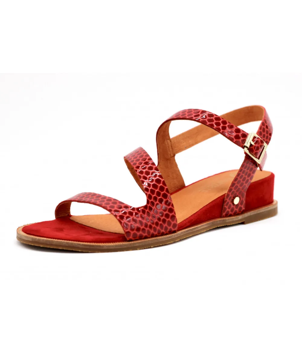 Sandales Et Nu-Pieds | L'Empreinte Chaussures MAMZELLE ONESA ECAILLE rouge