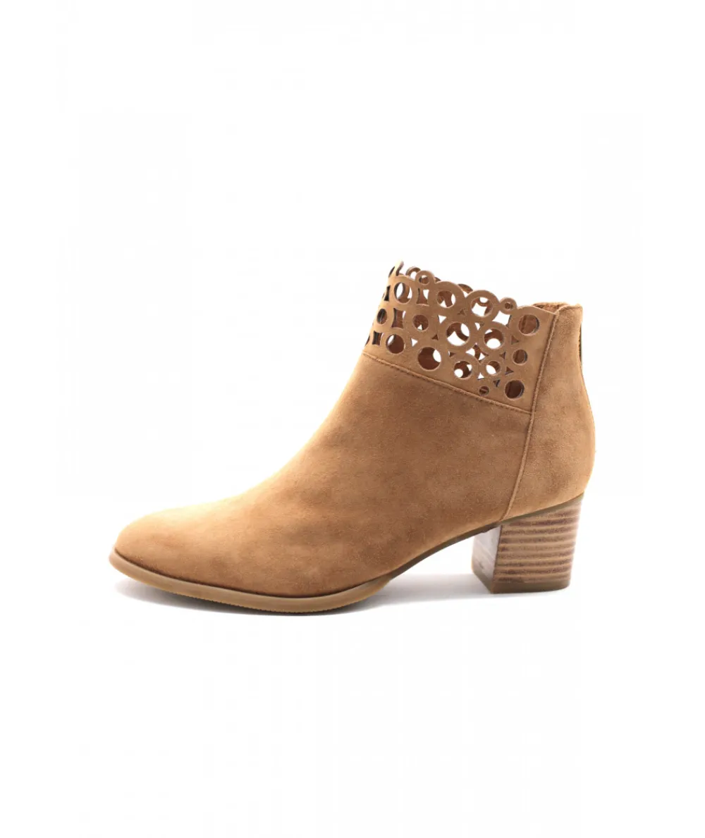 Bottines | L'Empreinte Chaussures MAMZELLE TAMI cognac