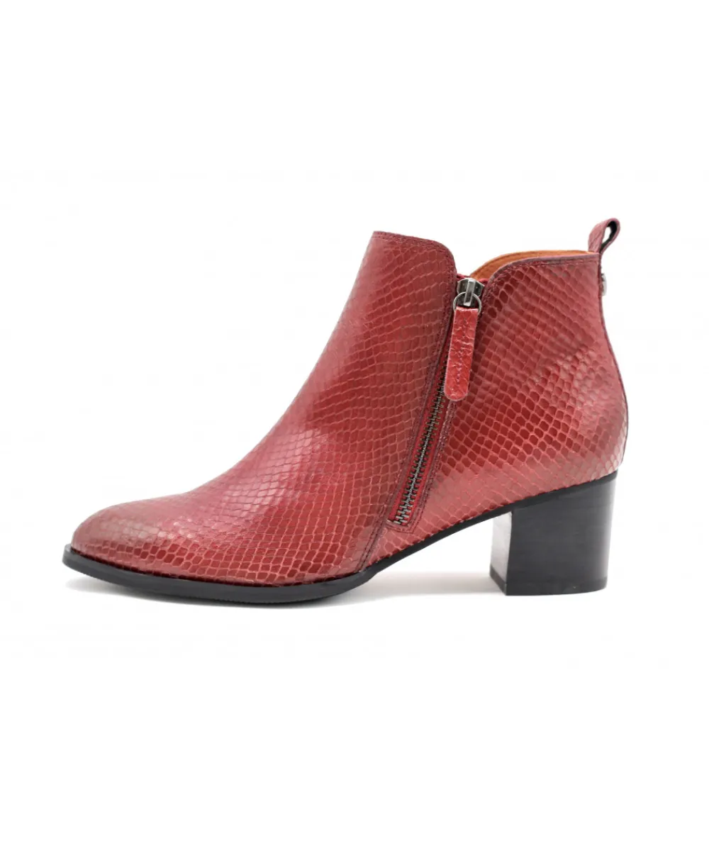 Bottines | L'Empreinte Chaussures MAMZELLE TILIA Cerise