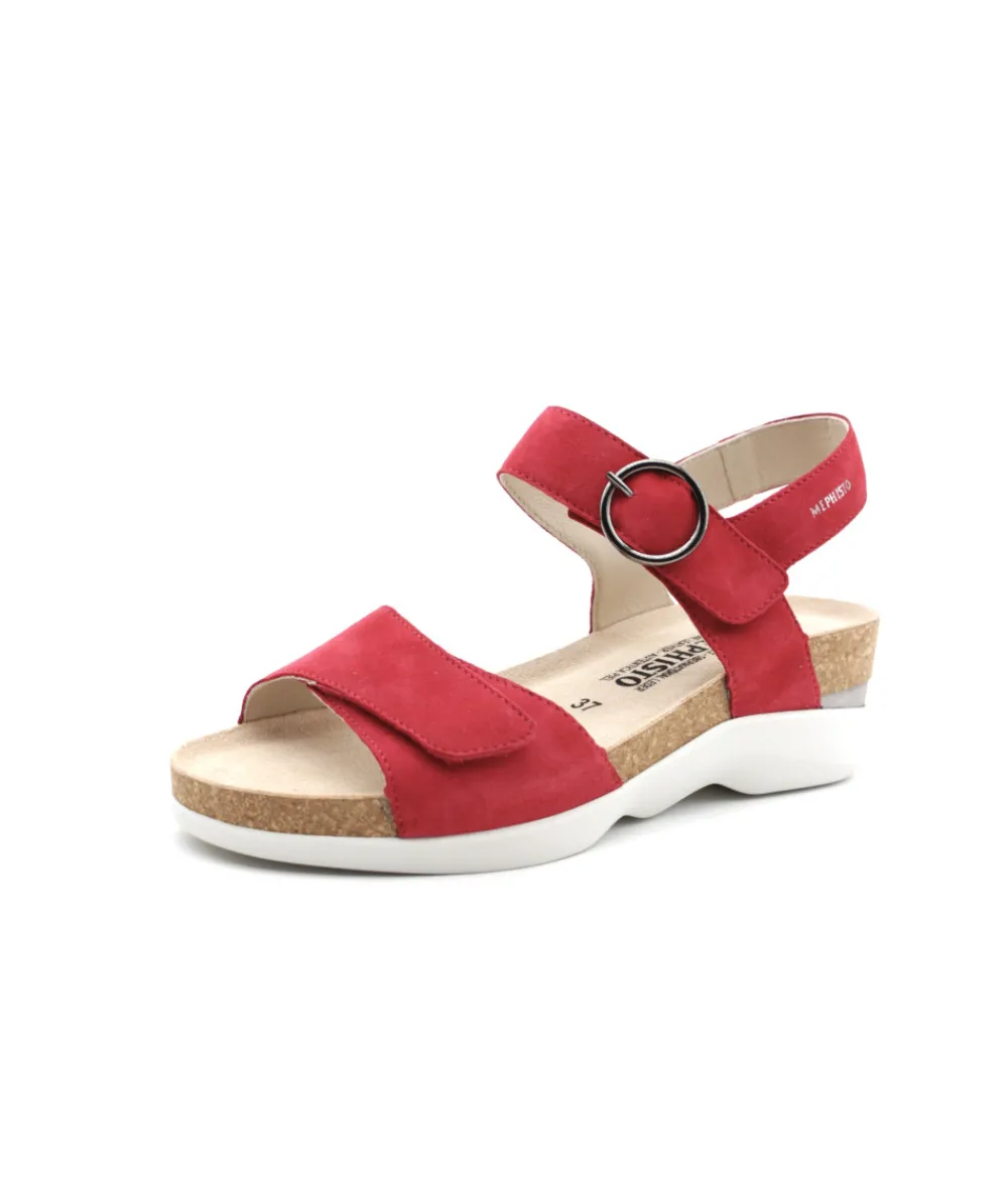 Sandales Et Nu-Pieds | L'Empreinte Chaussures MEPHISTO ORIANA rouge